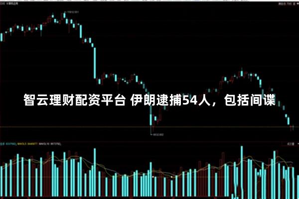 智云理财配资平台 伊朗逮捕54人，包括间谍